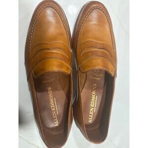 Allen Edmonds Randolph 2.0 Museum Brown 8D Penny Loafers Men's Size 9.5